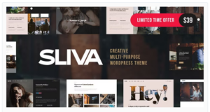 Sliva - Responsive Multi-Purpose Theme