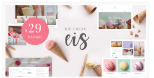Eis - Ice Cream Shop WordPress Theme