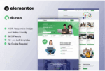eKursus - Online Course & Education Elementor Template Kit
