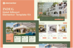 Indug - Hotel & Resort Elementor Pro Template Kit