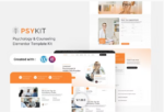 Psykit - Psychology & Counseling Elementor Template Kit