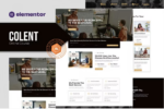 Colent - Online Course Elementor Template Kit
