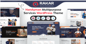 Rakar - Multipurpose Services WordPress Theme