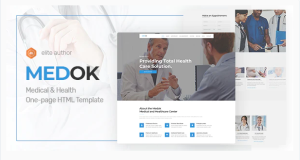 Medoc - Medical & Health One Page Template