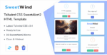 SweetWind - Tailwind CSS SweetAlert2 HTML Template
