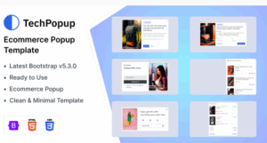 TechPopup - Ecommerce Popup HTML Template