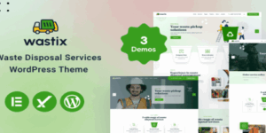 Wastix - Waste Disposal Services WordPress Theme  2.0