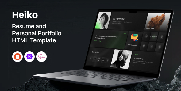 Heiko - Personal Portfolio HTML Template 1 Heiko - Personal Portfolio HTML Template
