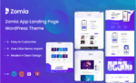 Zomia - App & Saas Landing WordPress Theme