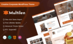 Multilen - Psychology Counseling Business Company WordPress Theme