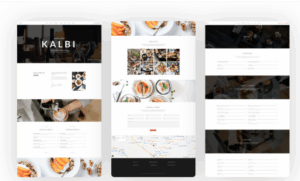 Kalbi – Restaurant Cafe Bar WordPress Theme