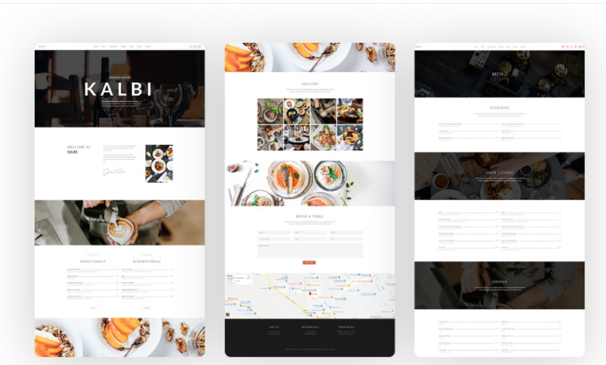 Kalbi – Restaurant Cafe Bar WordPress Theme 1 Kalbi – Restaurant Cafe Bar WordPress Theme