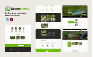 GreenHome - Gardening and Landscaping WordPress Theme