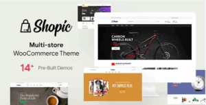 Shopic – Multipurpose WooCommerce WordPress Theme 2.4.2