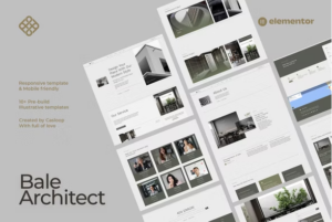 Bale - Architect Elementor Template Kit