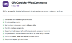 Woocommerce Gift Cards