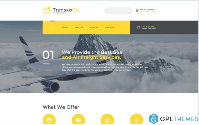 TransxoCo. Website Template