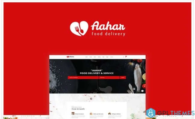 Aahar – Food Delivery Bootstrap4 Website Template
