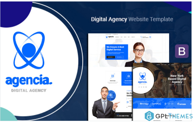 Agencia – Digital Agency HTML5 Template Website Template