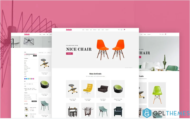 Asbab – eCommerce Website Template