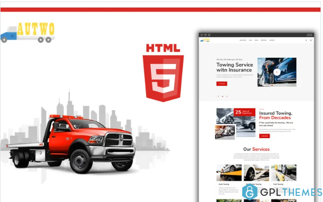Autow – Autow Towing HTML Website Template