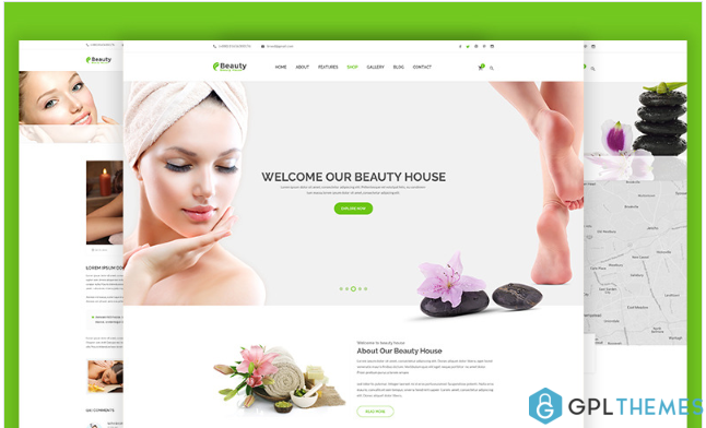 Beautyhouse – Health & Beauty Website Template