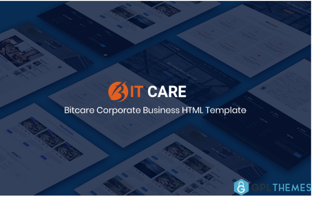 Bitcare – Corporate Business HTML Website Template