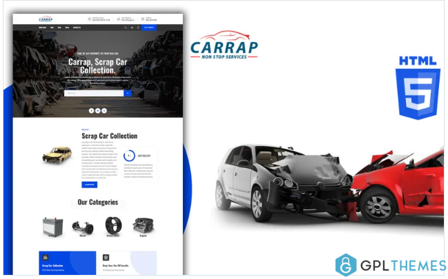 Carrap – Car Repair Html Template