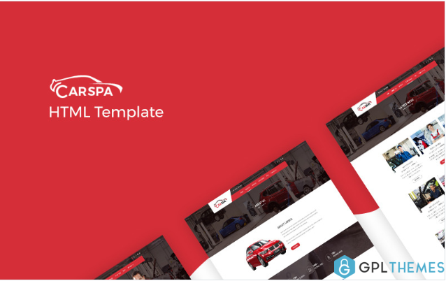 Carspa – Car Wash Website Template