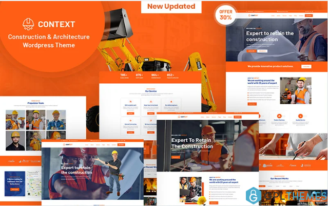 Context – Construction and Architecture Responsive WordPress Theme