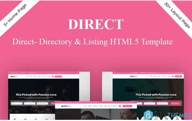 Direct- Directory & Listing Website Template