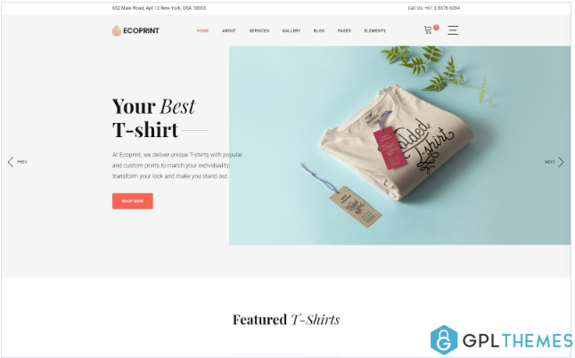 Ecoprint – Print Store Multipage Clean HTML Website Template