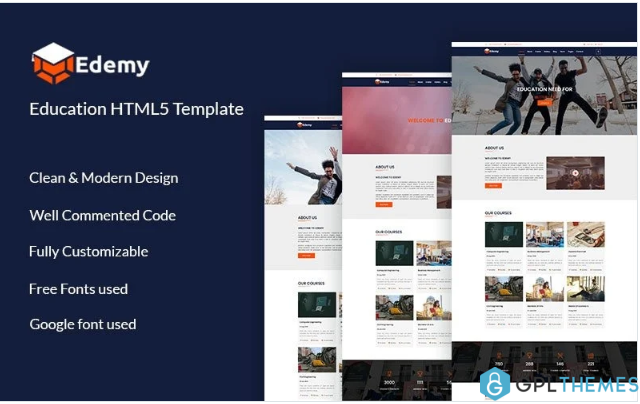 Edemy – Education HTML5 Website Template