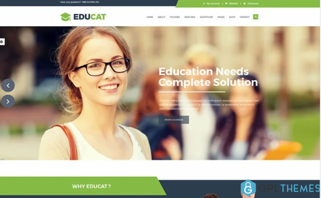 Educat – Education Website Template