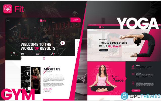FF-Fit – Fitness HTML5, CSS & JS Responsive