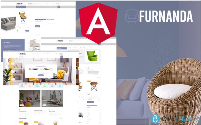Furnanda – Furniture Shop Angular Website Template