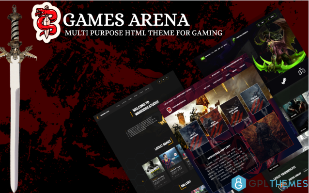 Games Arena – Multipurpose Gaming Theme