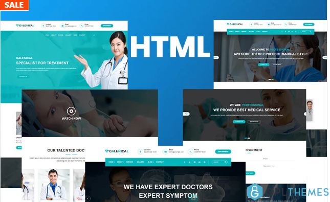Gmadical – Medical & Health Service HTML5 Website Template