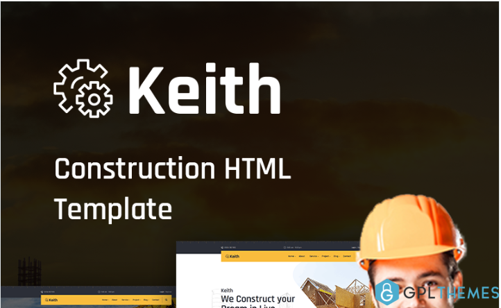 Keith – Construction Website Template