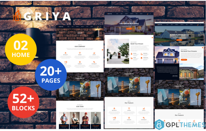 Griya – Construction HTML5 Template