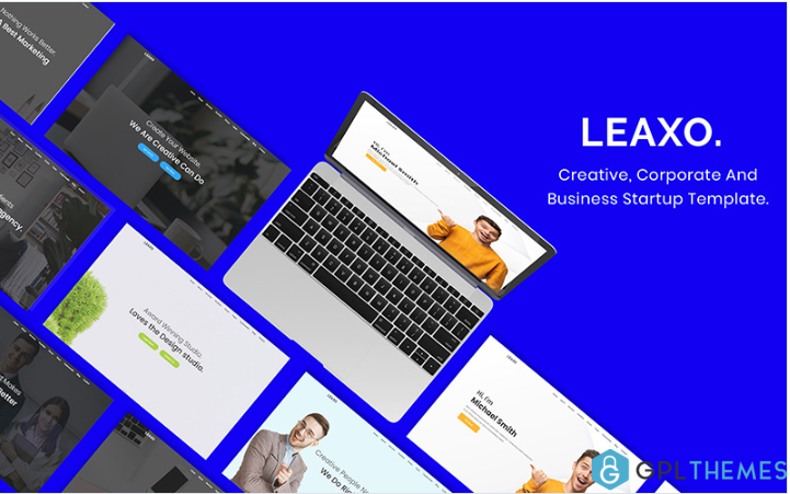 Leaxo-Onepage Parallax Bootstrap Website Template