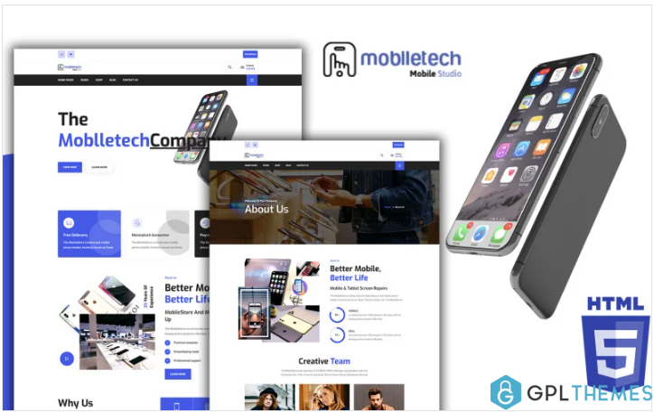 Moblletech – Mobile Shop HTML5 Template