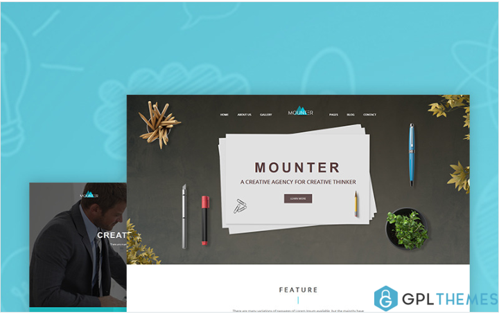 Mounter – Corporate Website Template