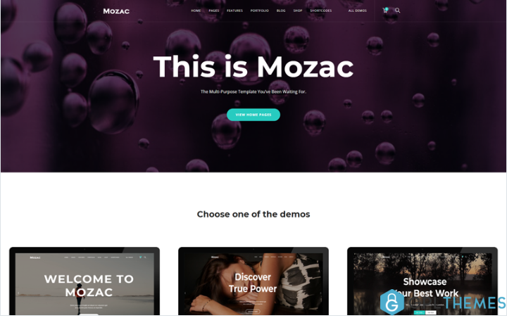 Mozac – Multipurpose HTML5 Website Template