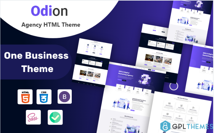 Odion – Creative Agency HTML5 Template