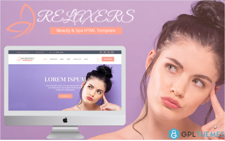 Relaxers Beauty & Spa – Responsive HTML Template