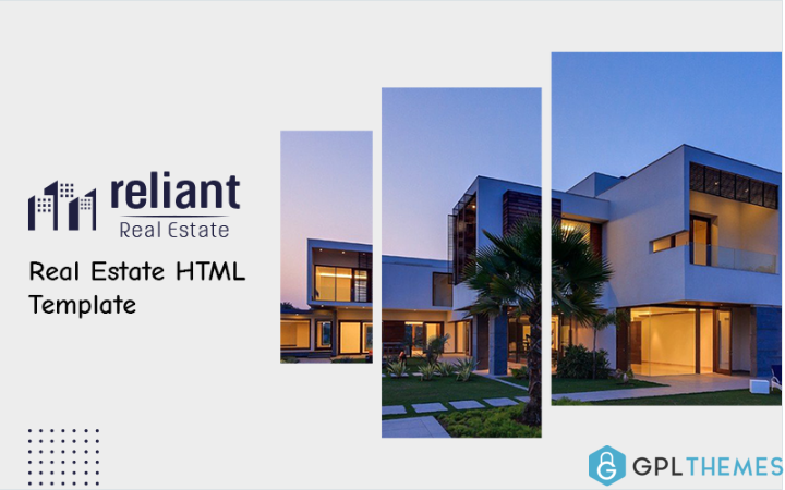 Reliant – Real Estate HTML Website Template