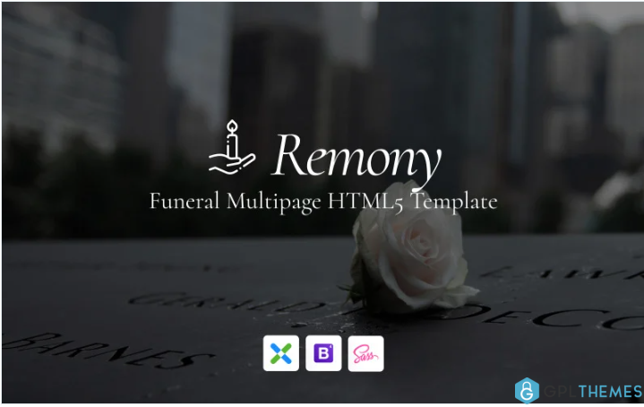 Remony – Funeral Home Responsive Website Template
