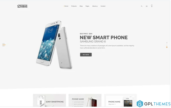 Subas – Electronics eCommerce Website Template