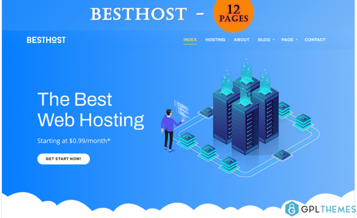 BestHost – Responsive Hosting HTML Template
